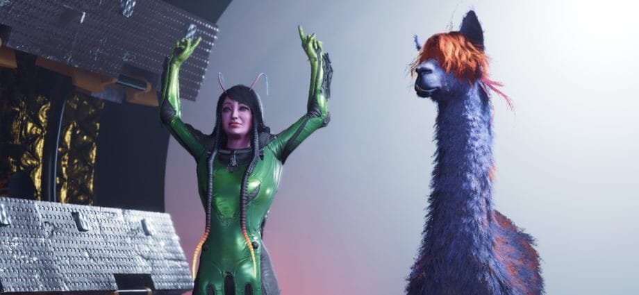 Guardians of the Galaxy AND THE PARTY Llama!