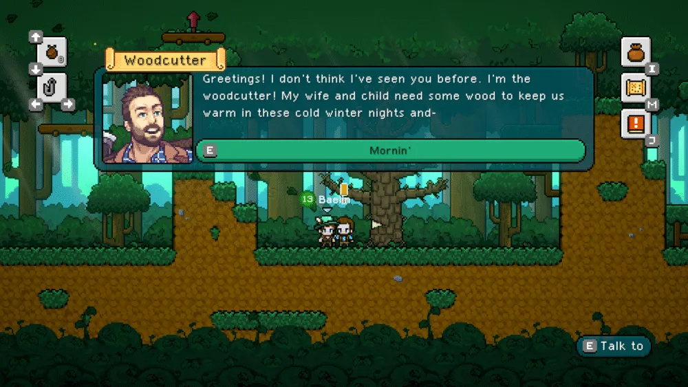 Nice Day for Fishing! - Woodcutter