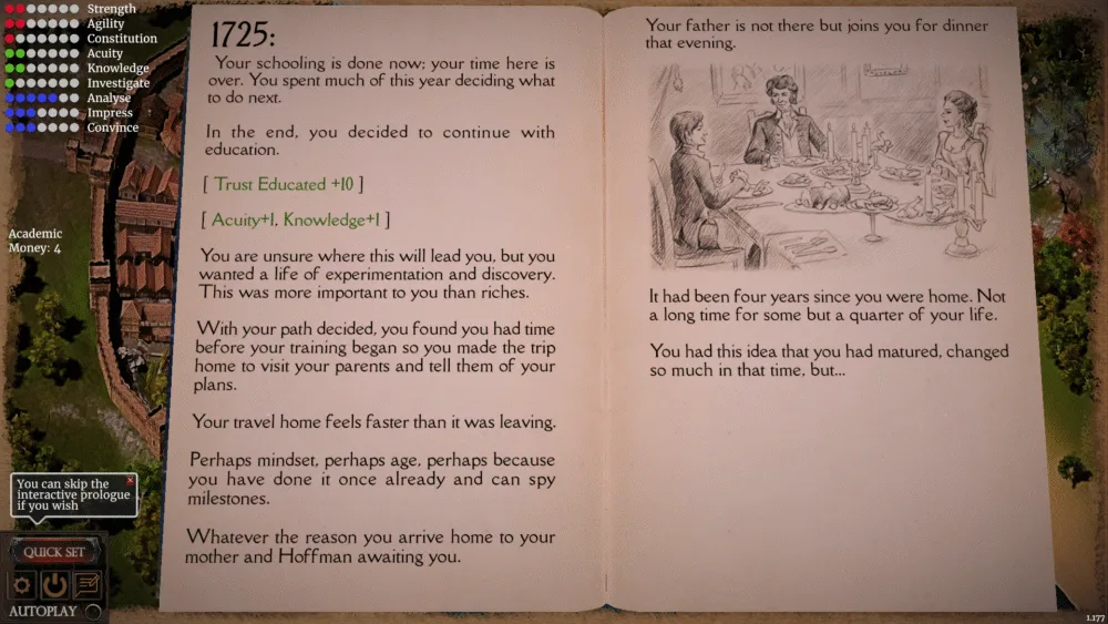 The Necromancer's tale - Character Development 1