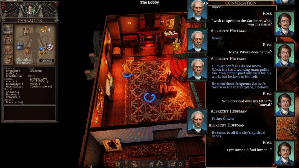 The Necromancer's tale - Conversation flow 2