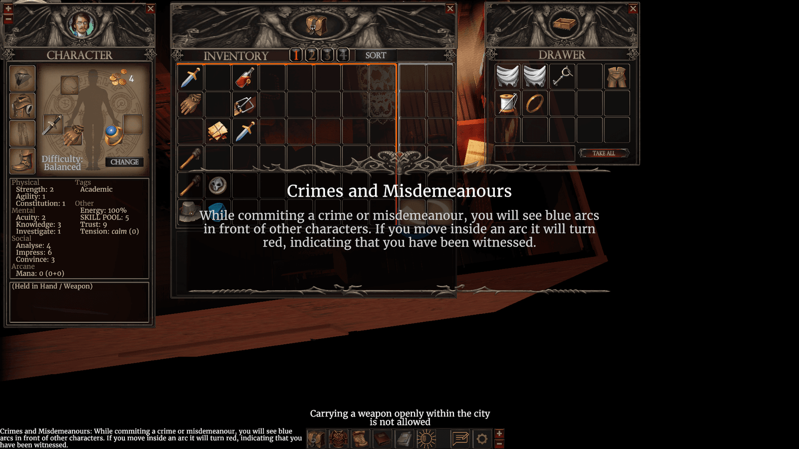 The Necromancer's tale - Inventory Management