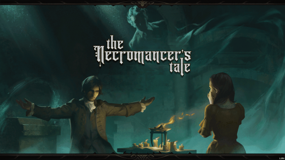 The Necromancer's tale - Title Screen