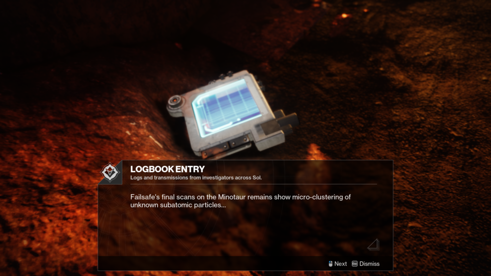 Destiny 2 hidden lore files