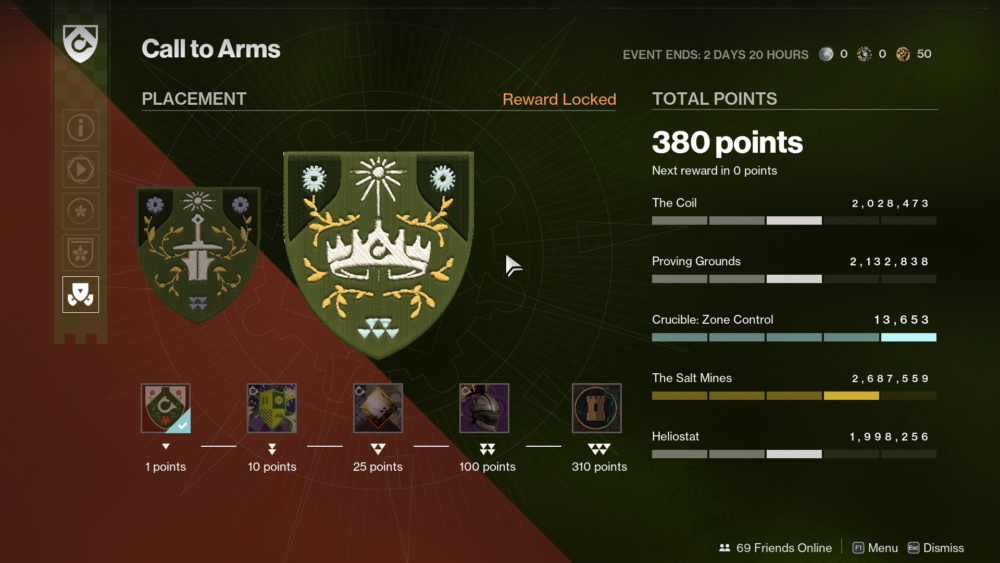 Destiny 2 end of season events