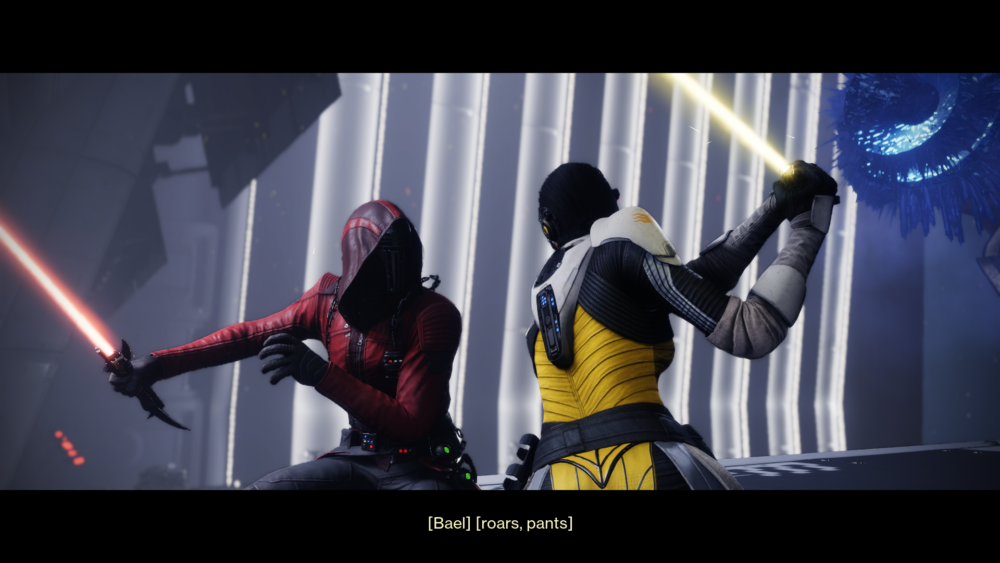 Lightsaber Fight with Bael