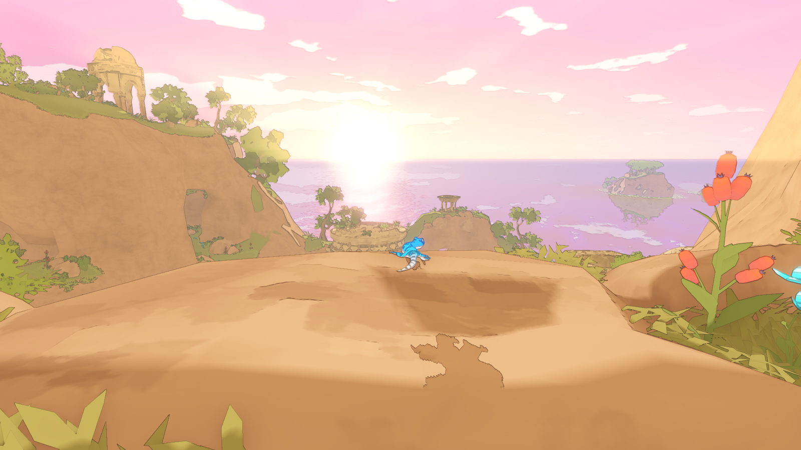 The Sunset in Gecko Gods