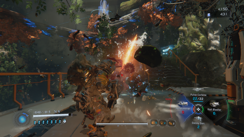 Combat in Pragmata