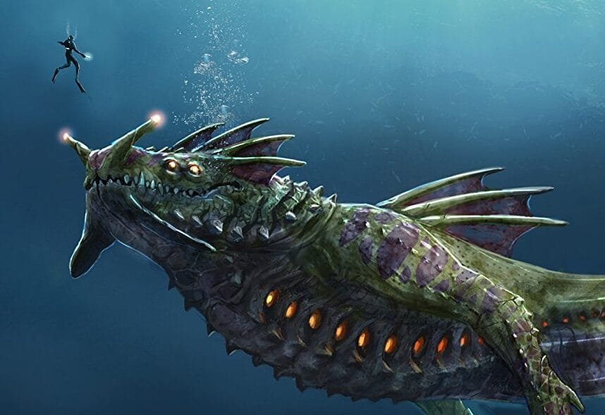 Subnautica sea Monster