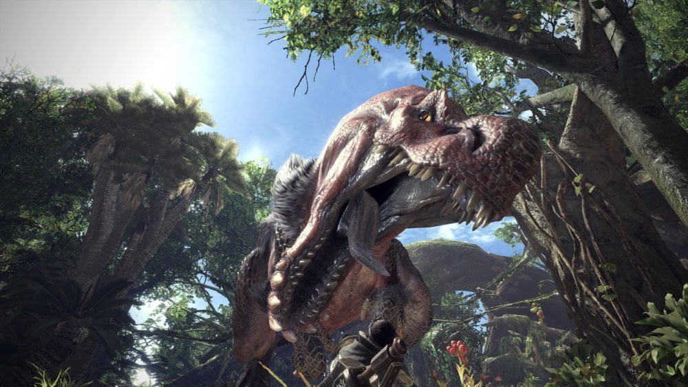 Monster Hunter World IT'S A T-REX?!