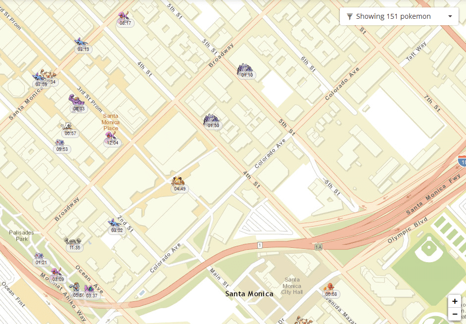 POKEMON GO MAP