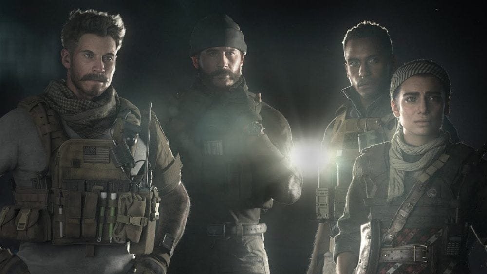 Call of Duty: Modern Warfare team of soldiers