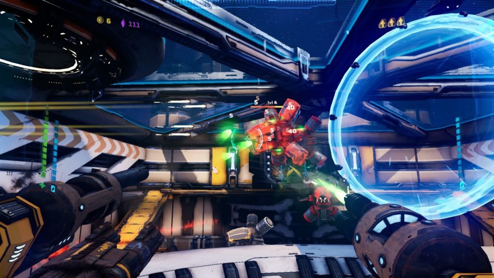 Mothergunship gameplay