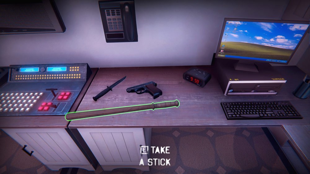 Beat your friends with the Baton in Prison Simulator